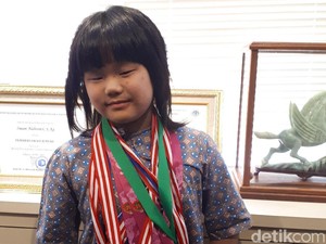 Gadis Cilik Indonesia Jadi Juara Dunia Catur