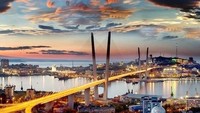Jepretan Alisa Manyonok, yakni Kota Vladivostok. Ini merupakan tanah kelahiran dia lho (lis_manyonok/Instagram)