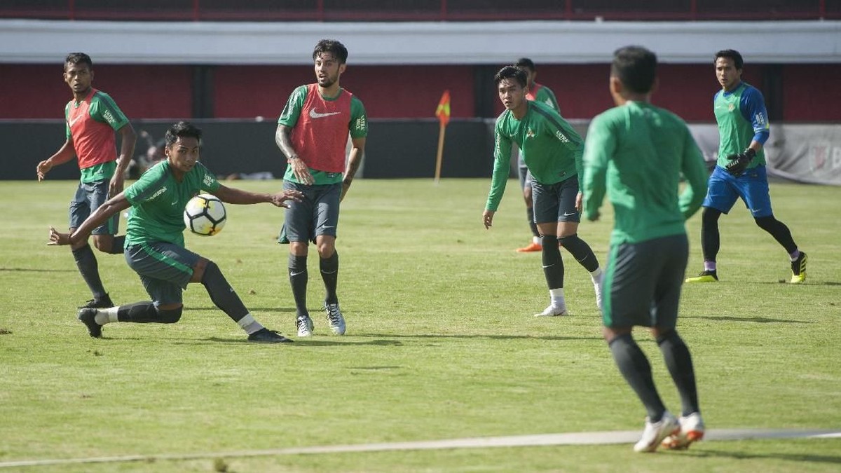 Timnas Indonesia U-23 akan mulai bertanding di Asian Games 2018 pada hari ini (Foto: Nyoman Budhiana/Antara Foto)