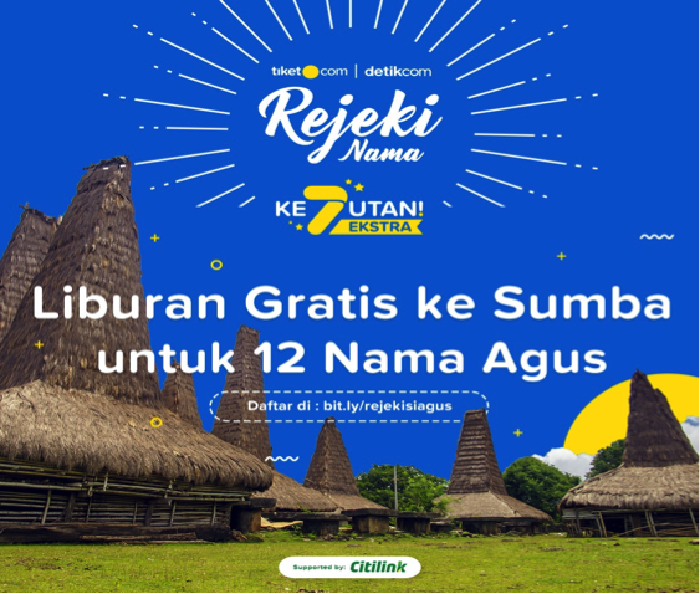 Nama Kamu Agus ? Yuk Liburan Gratis ke Tempat Menarik di Sumba