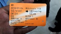 Harga untuk sekali perjalanan dari Zuoying menuju Taipei berkisar 1.415 NTD (sekitar Rp 660.000). Untuk melakukan reservasi pun cukup mudah, caranya bisa dengan melakukan reservasi online melalui situs THSR. Selain melalui online, tiket THSR juga dapat dibeli langsung di Stasiun.