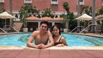 Foto Verrell dan Natasha Wilona di Kolam yang Dinyinyirin Netizen