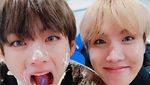 Gemasnya Gaya V BTS Saat Masak dan Makan Semangka