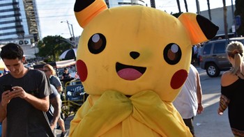 Nah ini dia Pikachu datang untuk bertemu Ash. Foto: CNET
