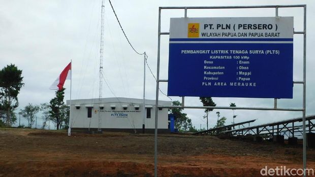 PLTS di Desa Enem