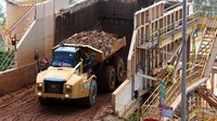Tumpang Pitu merupakan tambang ramah lingkungan yang menerapkan sistem Heap Leach (pelindihan) sehingga tidak menghasilkan tailings. Foto: dok. BSI