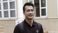 Eza Gionino saat ditemui di kawasan Cimanggis, Depok, Jawa Barat pada Senin (23/7). Pool/Palevi S/detikFoto.