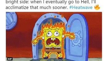 Saking panasnya ada yang bilang seperti latihan untuk adaptasi di neraka. Foto: Istimewa