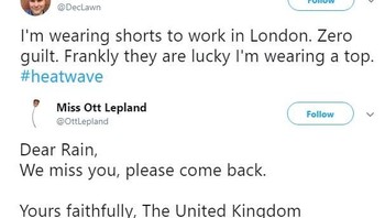 Curhatan para netizen di sana, ada yang bilang mandi air dingin empat kali sehari hingga pakai celana pendek ke kantor. Foto: Istimewa