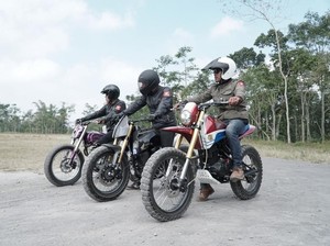 Motor Trail Honda Dimodif dengan 3 Gaya Keren