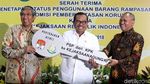 Serah Terima Aset Sitaan KPK ke Kejagung
