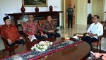 Pimpinan Bawaslu Temui Jokowi di Istana Bogor