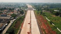 Tol Cinere-Jagorawi (Cijago) Seksi II terbentang antara Jalan Raya Bogor hingga Kukusan sepanjang 5,5 Km. Dok. Ditjen Bina Marga PUPR.