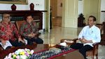Pimpinan Bawaslu Temui Jokowi di Istana Bogor