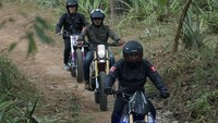 Motor hasil modifikasi pemenang Honda Modif Contest 2017 tersebut telah dipamerkan ke masyarakat dengan mengaspal menjelajahi sejumlah destinasi wisata di Kota Yogyakarta pada Kamis (19/7) hingga Selasa (24/7). Istimewa/Astra Honda Motor.