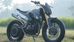 Motor Modifikasi Honda CRF150L Jelajahi Yogyakarta