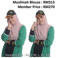 Meski banyak yang mencibir, baju tersebut juga banyak mendapat pesanan. Harganya tak murah, satu helai blouse dibandrol 313 RM atau sekitar Rp 1,1 juta. Foto: Facebook/MinumSiHulk