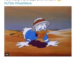 Meme Kocak Warga Inggris Tak Tahan Cuaca Panas