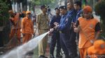 Trotoar di Jalan Merdeka Selatan Makin Kinclong