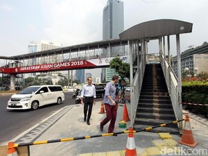 Pelican Cross di Bundaran HI Dinilai Bisa Bikin Macet