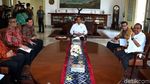 Pimpinan Bawaslu Temui Jokowi di Istana Bogor