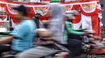 Jelang HUT RI, Pedagang Bendera Mengais Rezeki