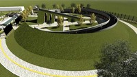 Desain arsitektur monumen dibuat oleh arsitek kenamaan Indonesia Yori Antar yang juga terlibat dalam desain arsitektur infrastruktur PUPR lainnya. Istimewa/Kementerian PUPR.