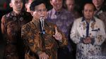 Belum Deal Koalisi, Begini Ekspresi SBY-Prabowo di Jumpa Pers