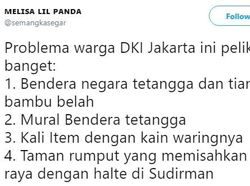 Heboh Halte di Sudirman Terhalang Rumput