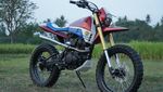 Motor Modifikasi Honda CRF150L Jelajahi Yogyakarta