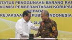 Serah Terima Aset Sitaan KPK ke Kejagung