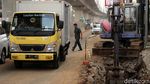Proyek Infrastruktur Buat Jalan Panglima Polim Berdebu