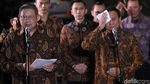 Belum Deal Koalisi, Begini Ekspresi SBY-Prabowo di Jumpa Pers