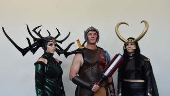 Tiga bersaudara Hela, Thor dan Loki. Foto: CNET