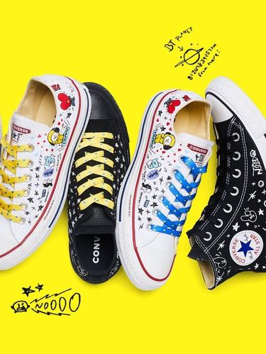 ARMY Siap-siap Serbu! BTS dan Converse Rilis Sneakers Rp 1 ...