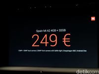 Ini Spesifikasi Lengkap dan Harga Mi A2