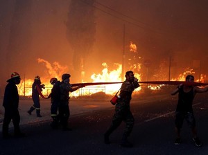 Kebakaran Hutan Tewaskan 74 Orang, Yunani Berkabung 3 Hari