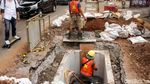 Proyek Infrastruktur Buat Jalan Panglima Polim Berdebu