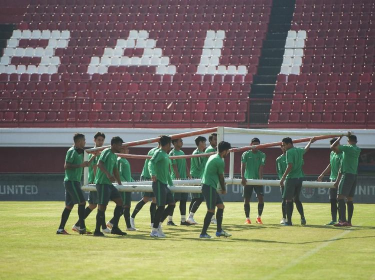 Garuda Muda Matangkan Persiapan di Pulau Dewata