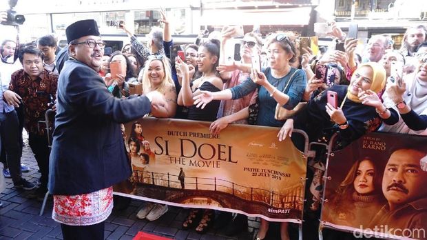 Premier 'Si Doel The Movie' di Belanda Pecah!