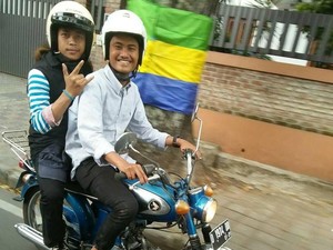 Motor Jadul Ini Dijamin Asyik Ditunggangi
