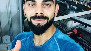 Virat Kohli jadi satu-satunya atlet asal Asia yang masuk daftar dengan perkiraan biaya per post mencapai Rp 1,7 miliar. Foto: Instagram/virat.kohli