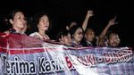 Pendukung Ahok Ramaikan Peresmian Lapangan Banteng