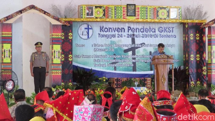 JK Minta Pendeta di Poso Belajar Bertani untuk Masyarakat