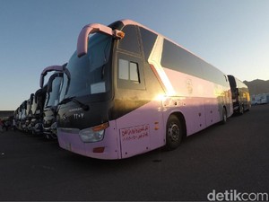 1.400 Bus Siap Bawa Jemaah Indonesia dari Madinah Menuju Mekah