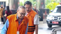 Pengusaha sekaligus tersangka kasus suap PLTU Riau-1 Johannes Budisutrisno Kotjo kembali jalani pemeriksaan lanjutan di Gedung KPK, Jakarta, Rabu (25/7/2018).