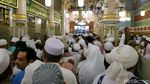 Suasana di Raudhah Masjid Nabawi