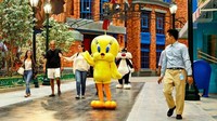 Warner Bros World Abu Dhabi akan menjadi daya tarik baru UEA. Di dalamnya memiliki enam komplek hiburan yang berbeda sesuai tema (Warner Bros World Abu Dhabi/CNN Travel)