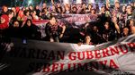 Pendukung Ahok Ramaikan Peresmian Lapangan Banteng