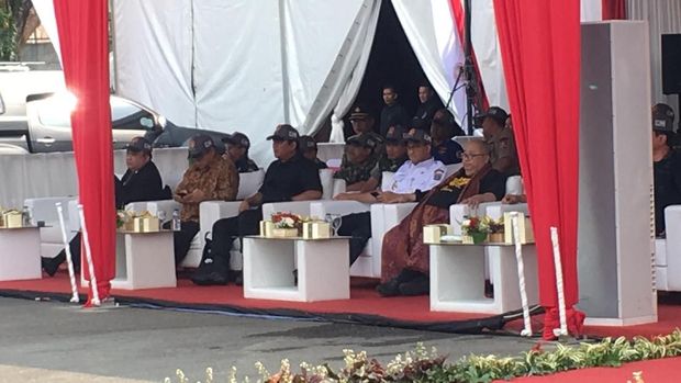 Panglima TNI dan Anies Hadiri Simulasi Antiteror Jelang Asian Games